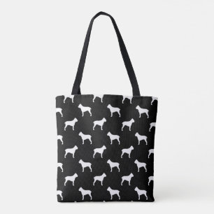 Stock Corso Silhouette-Muster Tasche