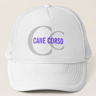 Stock Corso Zucht-Monogramm Truckerkappe