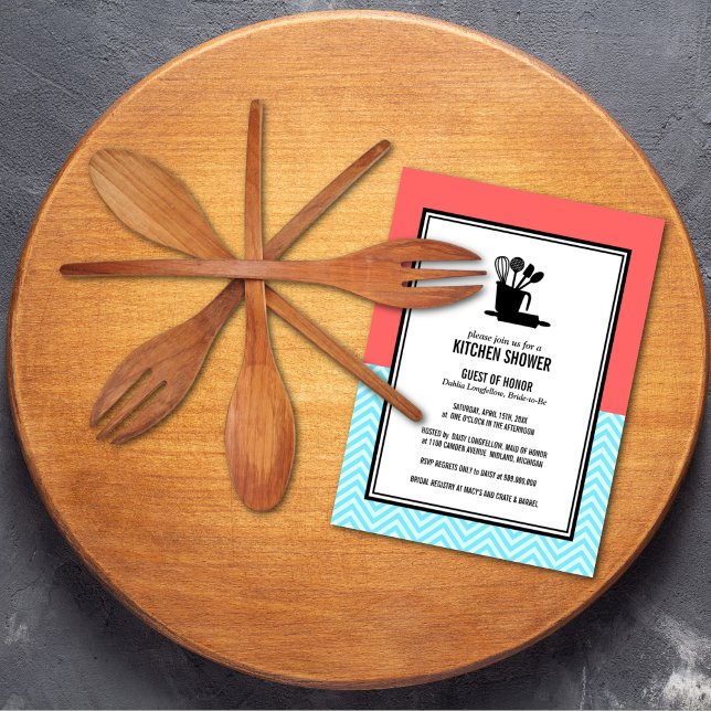 Stock die Küchen Bridal Dusche Einladungen (Von Creator hochgeladen)