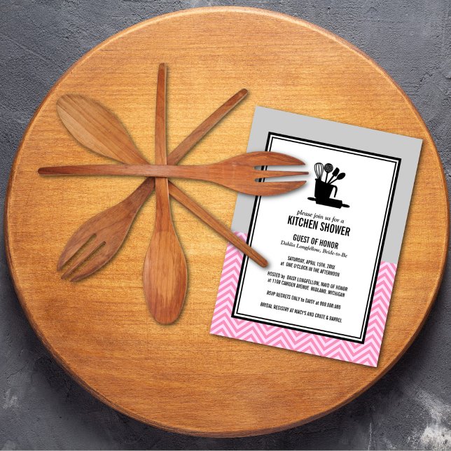 Stock die Küchen Bridal Dusche Einladungen (Von Creator hochgeladen)