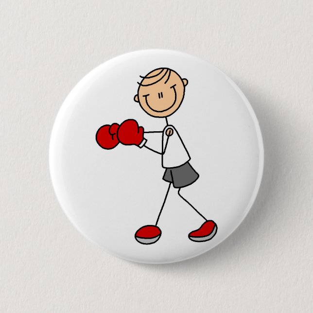 Stock-Figur-Boxen-Taste Button (Vorderseite)