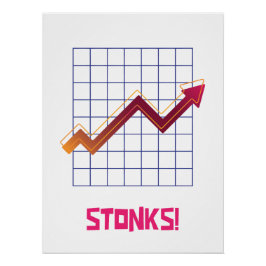 Stock Market | Bull Market Wall Art Poster