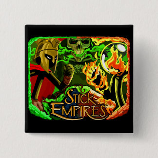 Stock-Reiche - die 3 Reiche Button