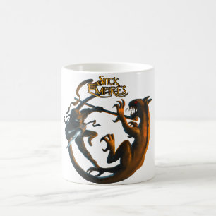 Stock-Reiche - Shadowrath gegen Raupe Kaffeetasse