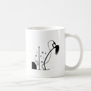 Stock-Sänger Kaffeetasse