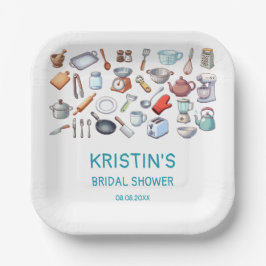 Stock the Kitchen Bridal Shower Kitchen Utensils Pappteller