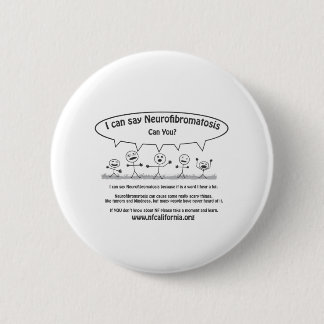 Stock-Typen sagen Neurofibromatosis Button