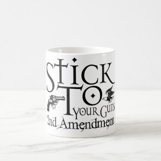 Stock zu Ihren Gewehren Kaffeetasse