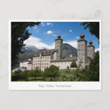 Stockalper Palace, Brig-Glis, Schweiz