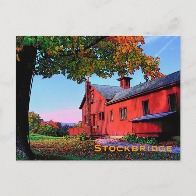 Stockbridge Postcard Postkarte (Vorderseite)