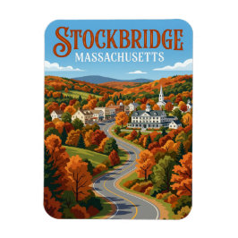 Stockbridge USA Magnet