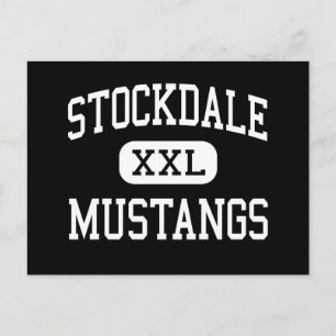 Stockdale - Mustangs - Hoch - Bakersfield Postkarte