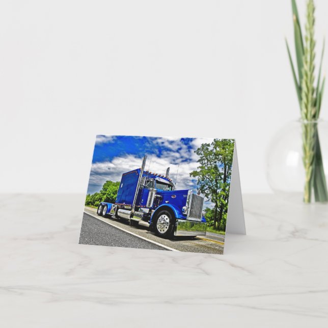 Stöcke Peterbilt 359 Anmerkungs-Karte Karte (Vorderseite)