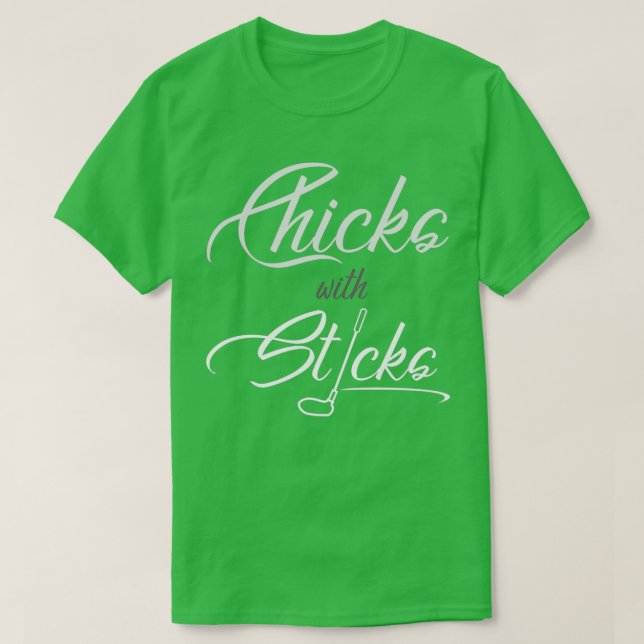 Stöcke T-Shirt (Design vorne)