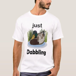 Stockente Planscht Nur Bei Der Poolparty T-Shirt