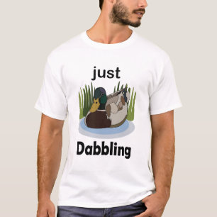 Stockente Planscht Nur Bei Der Poolparty T-Shirt