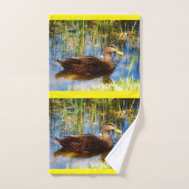 Stockenten-Enten-Handtuch Handtuch