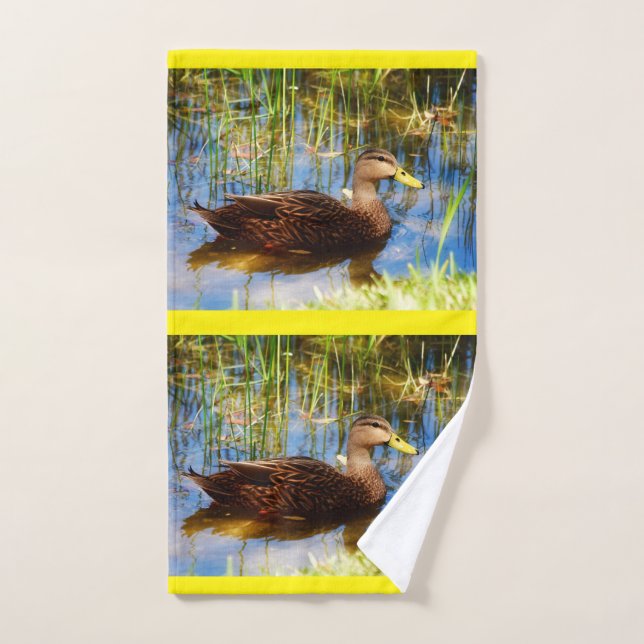 Stockenten-Enten-Handtuch Handtuch (Handtuch)