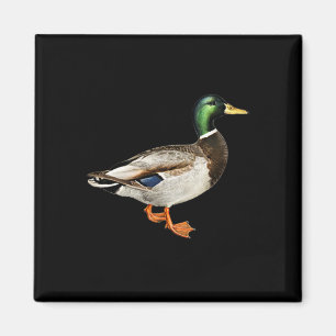 Stockenten-Erpel-Enten-Taschen-Logo-Stockenten-Jag Magnet