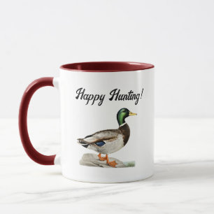 Stockenten-Gemälde für Jäger und Outdoor-Enthusias Tasse