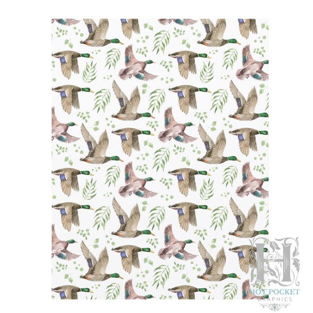 Stockenten Scrapbook Papier (Von Creator hochgeladen)