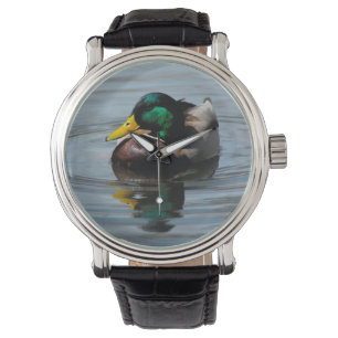 Stockenten-Uhr Armbanduhr