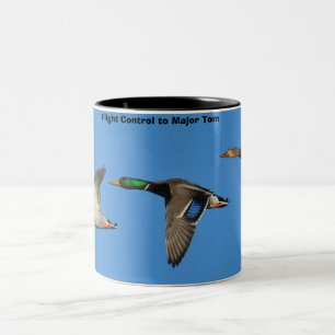 Stockenten Zweifarbige Tasse