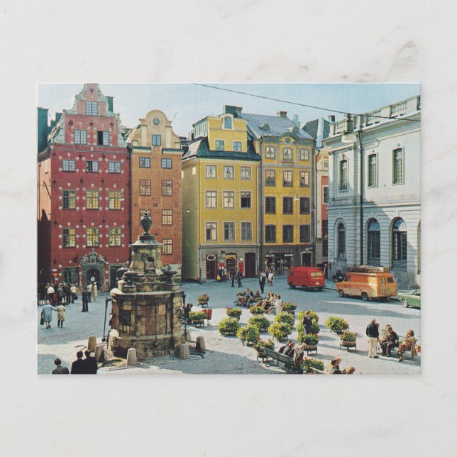 Stockholm #4 - Postcard Postkarte (Vorderseite)