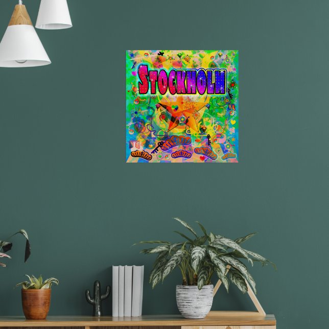 Stockholm Epoch Hour Poster (Wohnzimmer 1)