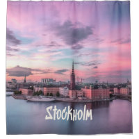Stockholm Hauptstadt Schweden Night Skyline