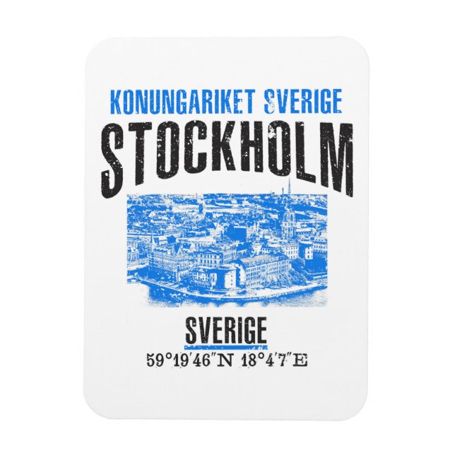 Stockholm Magnet (Vertikal)