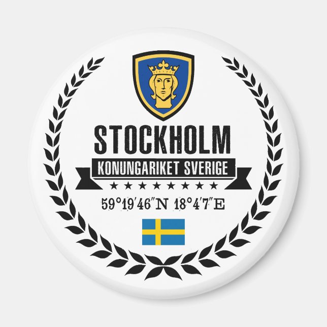 Stockholm Magnet (Vorne)