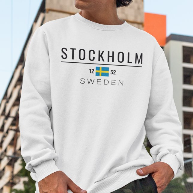 Stockholm Schweden 1252 Sweatshirt (Von Creator hochgeladen)
