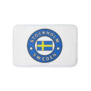 Stockholm Schweden Badematte