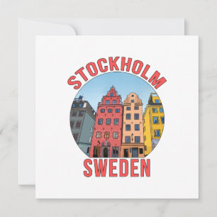 Stockholm Schweden Einladung