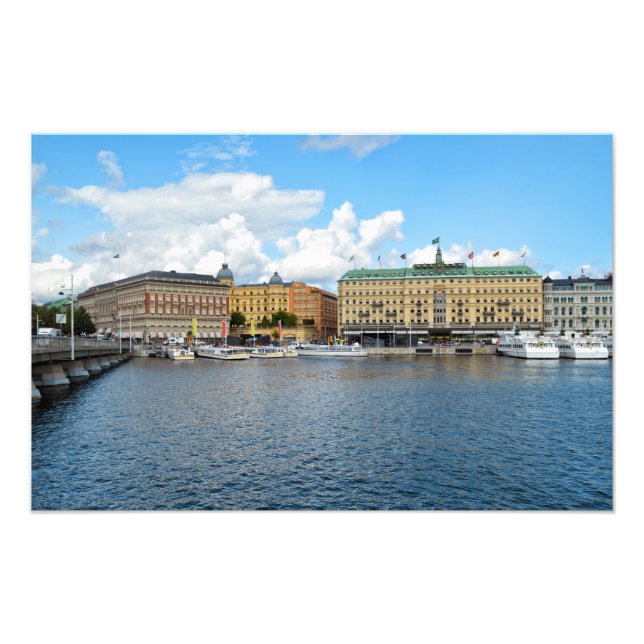 Stockholm Schweden Fotodruck (Vorne)