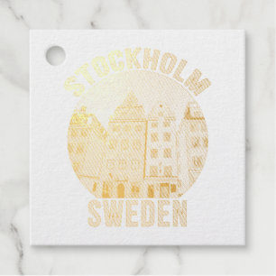 Stockholm Schweden Geschenkanhänger