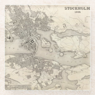 Stockholm, Schweden Glasuntersetzer