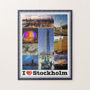 Stockholm - Schweden - I Liebe -