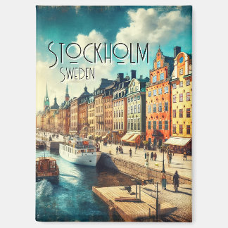 Stockholm, Schweden Magnet