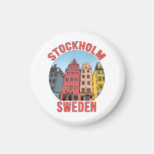 Stockholm Schweden Magnet
