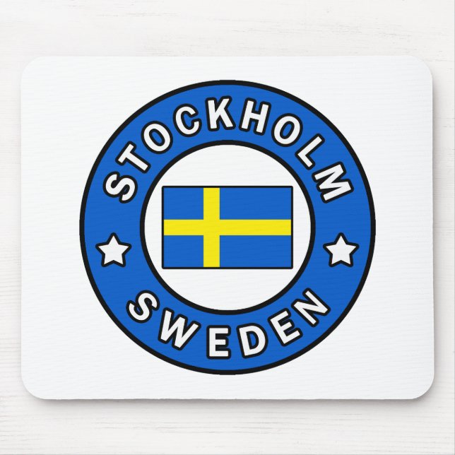 Stockholm Schweden Mousepad (Vorne)