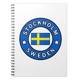 Stockholm Schweden Notizblock