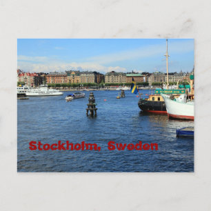 Stockholm, Schweden Postkarte