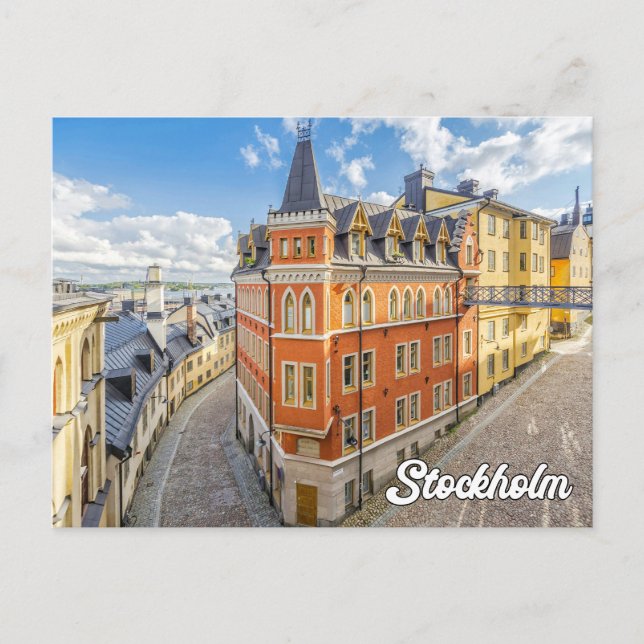 Stockholm, Schweden Postkarte (Vorderseite)