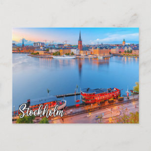 Stockholm, Schweden Postkarte