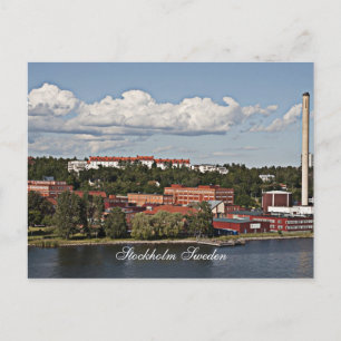Stockholm Schweden Szene Postkarte