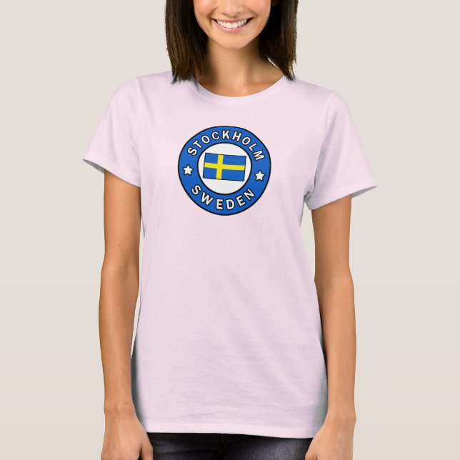 Stockholm Schweden T-Shirt (Vorderseite)