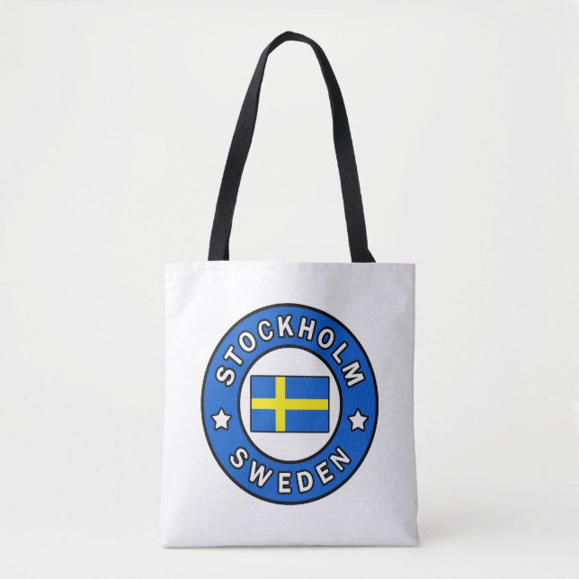 Stockholm Schweden Tasche (Vorderseite)