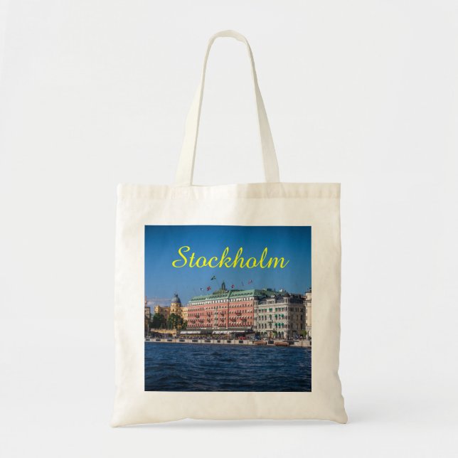 Stockholm Schweden Tragetasche (Vorne)